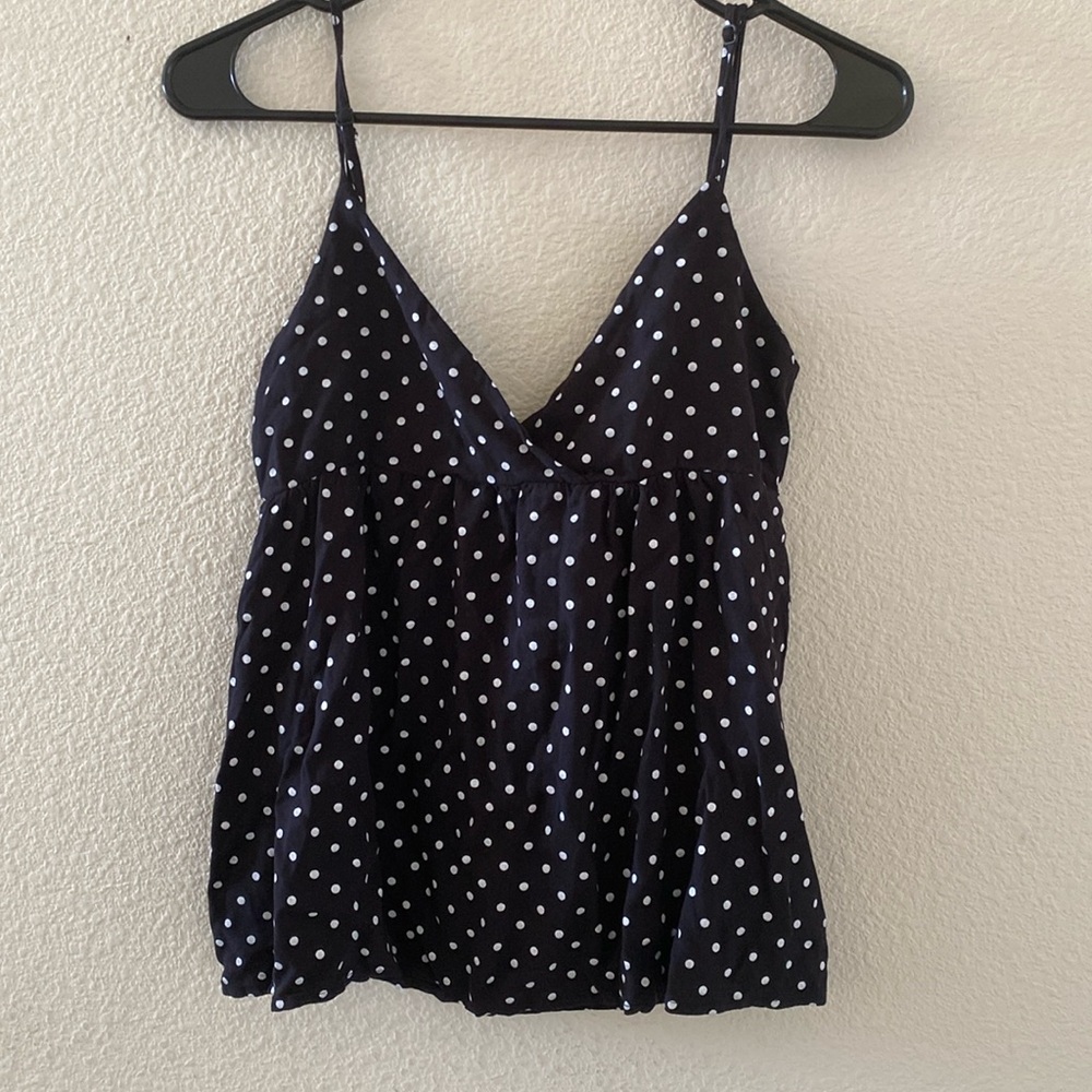 Brandy melville edith polka dots tank top